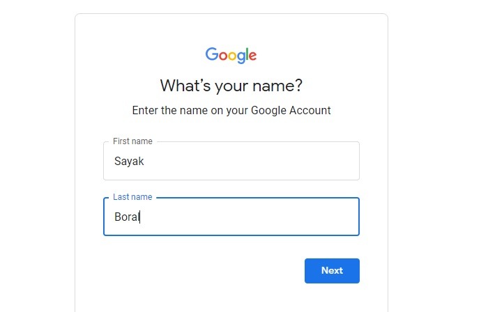 Locked Out Google Recovery Enter Name Google Account
