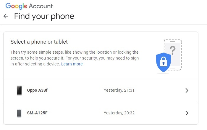 Locked Out Google Recovery Find Your Phone