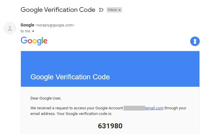 Locked Out Google Recovery Google Verification Code