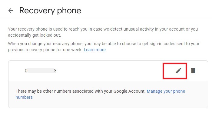 Locked Out Google Recovery Phone Edit