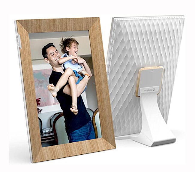 Nixplay Digital Picture Frame Front Back