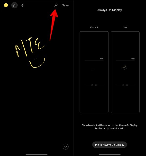 S Pen Screen Off Memo Pin