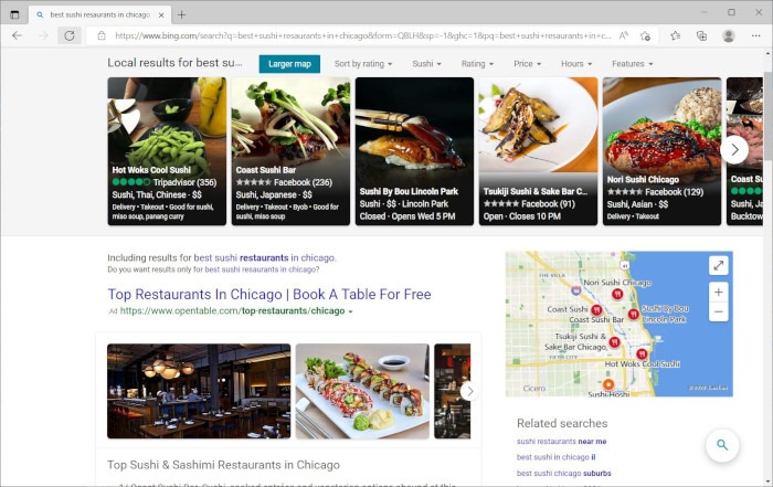Best Search Engine Bing Sushi Search Engines Bing Place