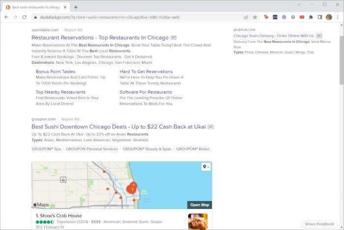 Best Search Engine Duckduckgo Sushi Search Engines Duckduckgo Place
