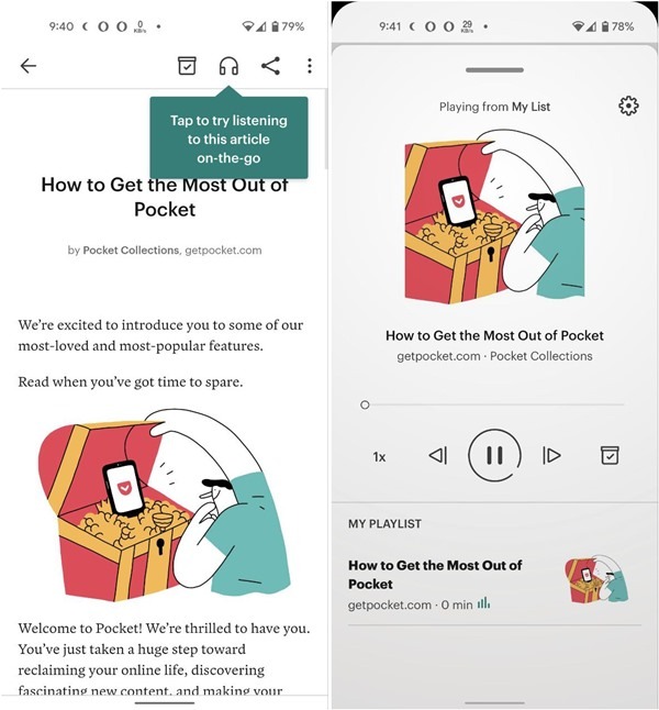 Text To Speech Pocket