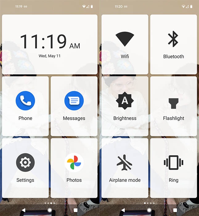 Visual Launchers Simple Mode