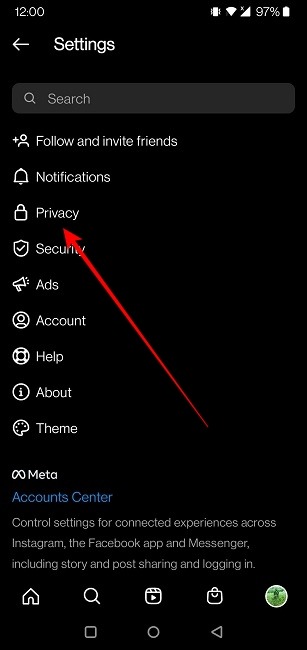 Activity Status Not Showing Privacy