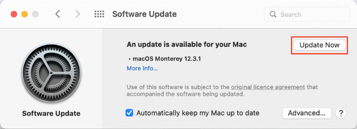 Apple Watch Not Unlocking Mac Check System Update On Mac