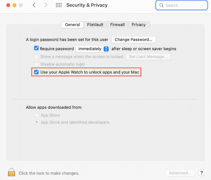 Apple Watch Not Unlocking Mac Enable Auto Unlock