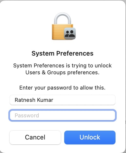 Apple Watch Not Unlocking Mac Settings Page Enter Password