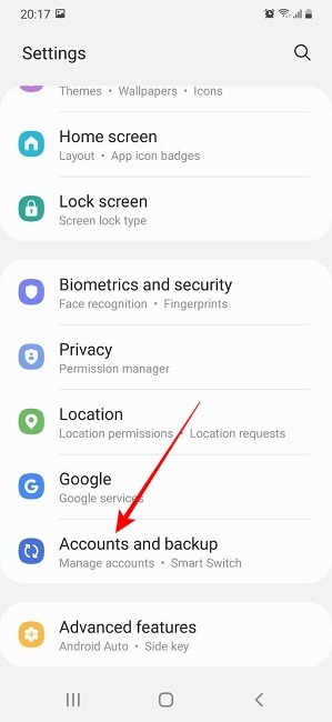 Backup Texts Samsung Account Backup