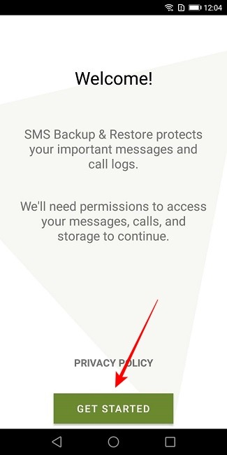 Backup Texts Sms App Get Started