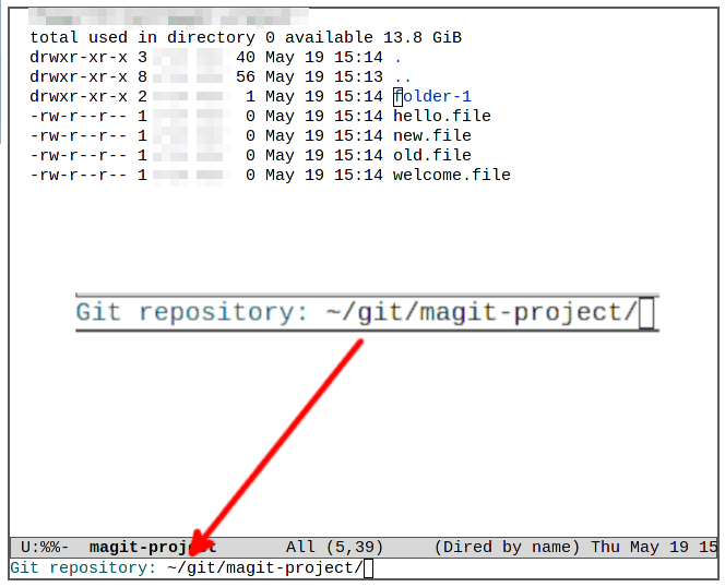 Emacs Magit 08 Create New Git Repo