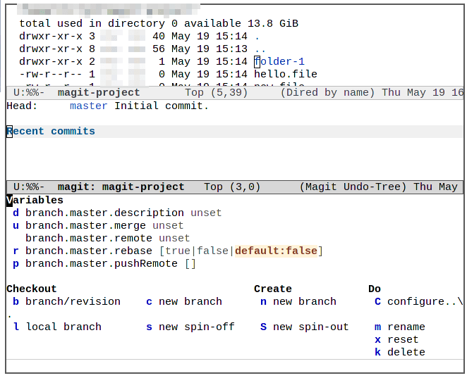 Emacs Magit 13 Branch Feature