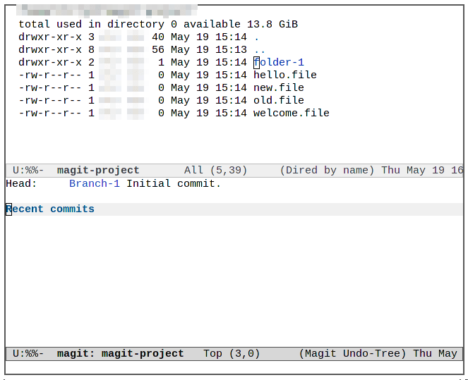 Emacs Magit 16 New Git Branch