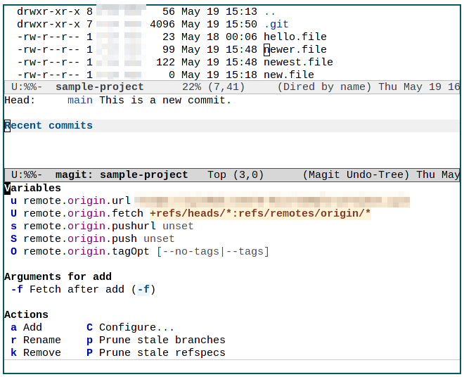 Emacs Magit 19 Git Add Feature