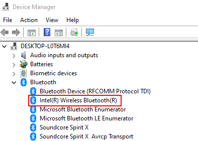 File Sharing Bluetooth Compatibility Step 2