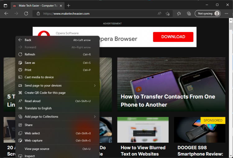 File Sharing Share Link Step 1
