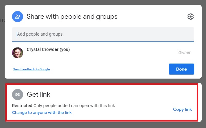 How To Efficiently Share Or Send Google Docs Via Email Get Link