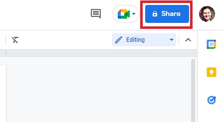 How To Efficiently Share Or Send Google Docs Via Email Share Button