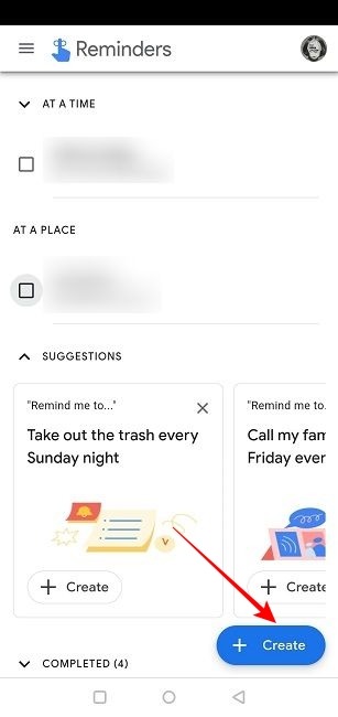 Location Based Reminders Android Google Create