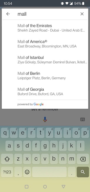 Location Based Reminders Android Search