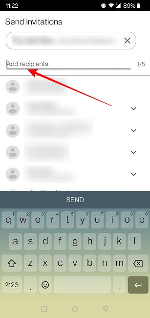 Location Based Reminders Android Send Invitations Add