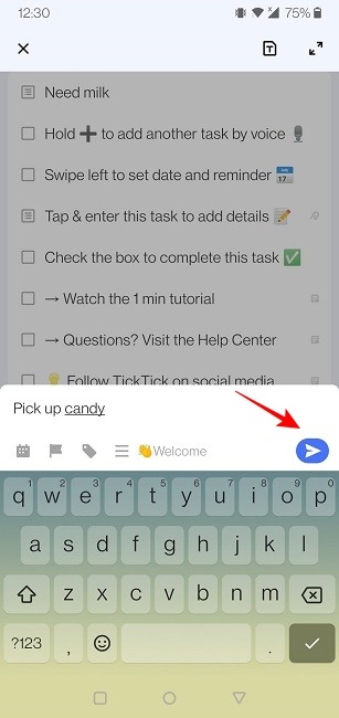 Location Based Reminders Android Tick Tick Write Reminder