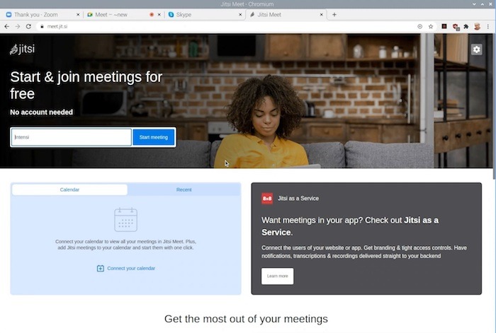 Pi Video Conference Jitsi Web
