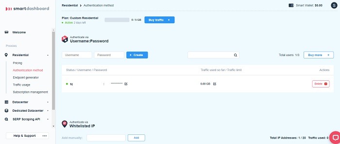 Smartproxy Review Authentication