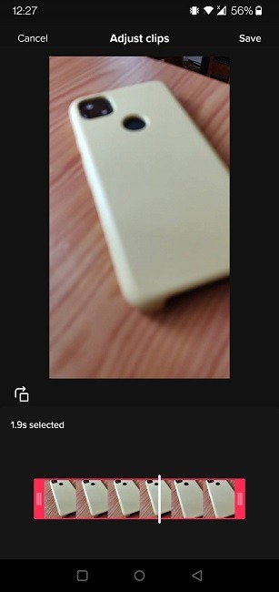 Tiktok Stories Editing Adjust Clips