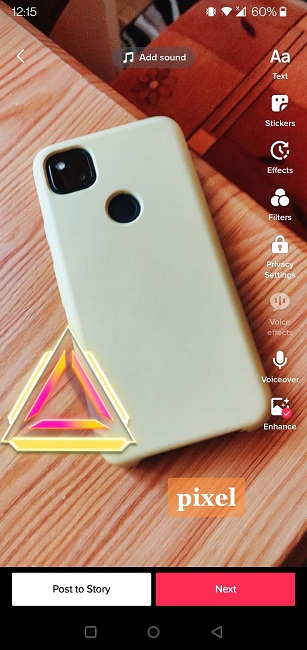 Tiktok Stories Editing Enhance