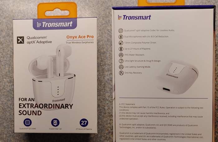 Tronsmart Onyx Ace Pro True Wireless Earbuds Overview