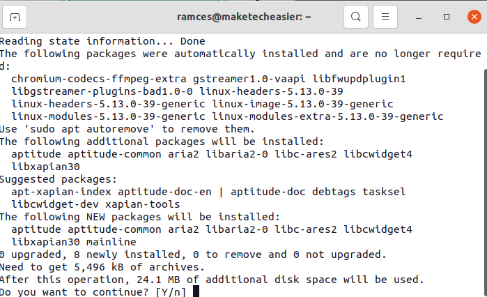Ubuntu Custom Kernel Installing Mainline