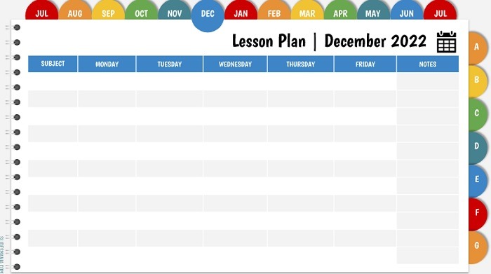 Useful Powerpoint Templates To Set Up A Digital Planner Lesson 2