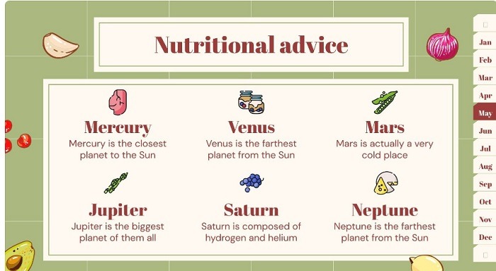 Useful Powerpoint Templates To Set Up A Digital Planner Meal 2