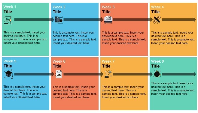 Useful Powerpoint Templates To Set Up A Digital Planner Timeline