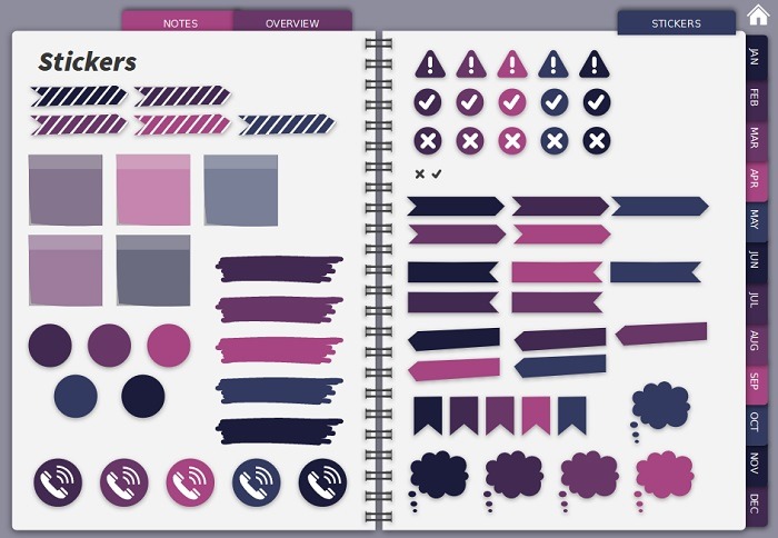 Useful Powerpoint Templates To Set Up A Digital Planner Yearly 2