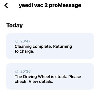 Yeedi Vac 2 Pro Driving Wheel