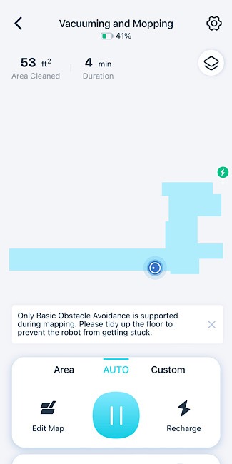 Yeedi Vac 2 Pro Vacuuming Mopping