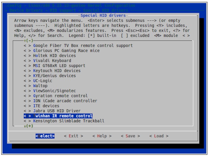 5 Kernel Tips 10 Disabled Special Hid Drivers