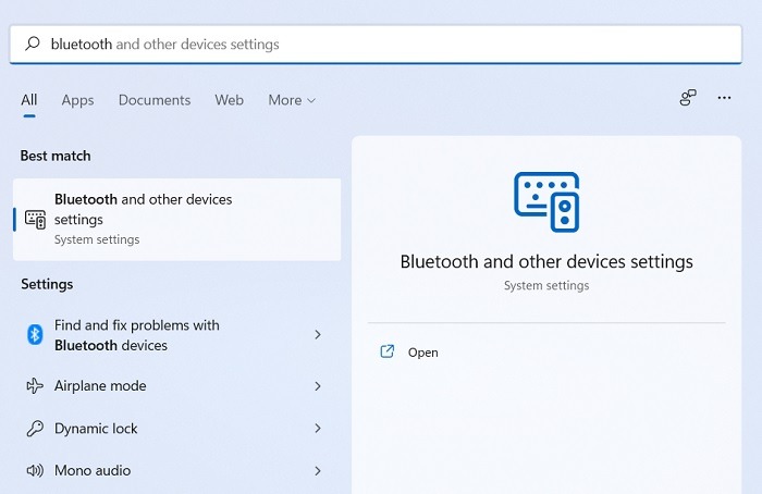 Connect Laptop Displays Bluetooth And Other Devices Search Windows11