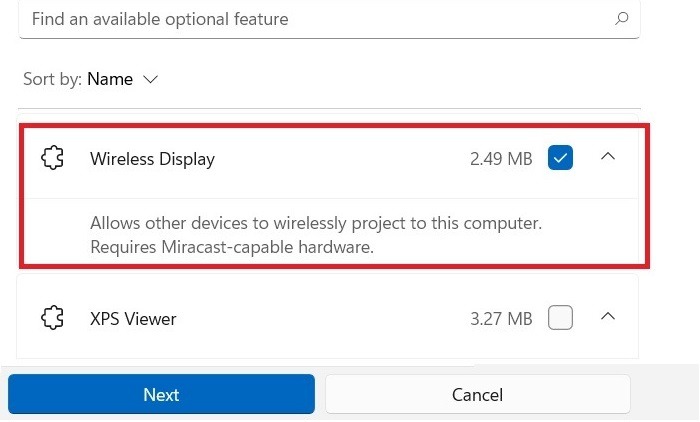 Connect Laptop Screens Wireless Display Optional Feature