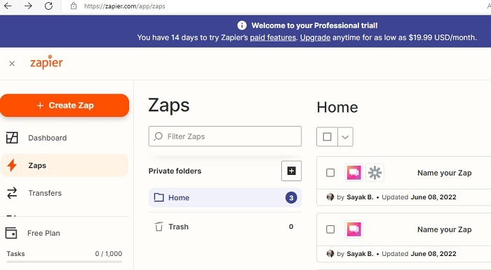 Forward Sms Android Clicksend Create A Zap