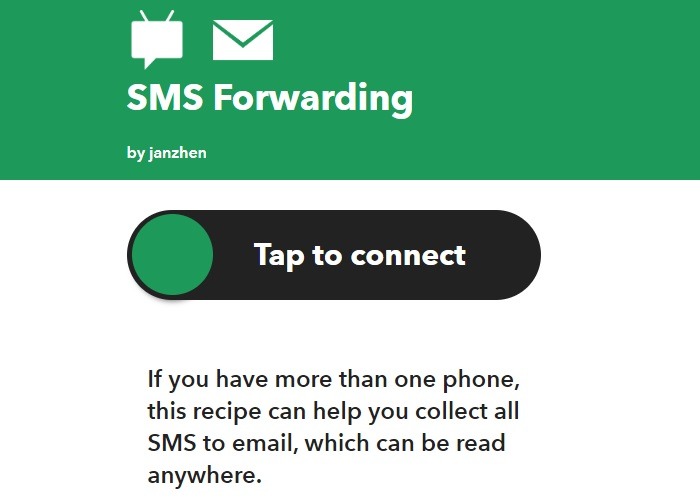 Forward Sms Android Tap To Connect