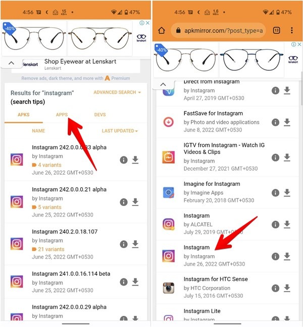 Instagram Apkmirror Find Right App