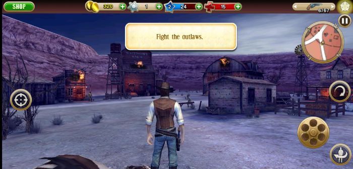 Offline Shooters Sixguns