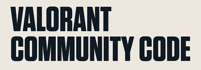 Riot Games Valorant Chat Community Code