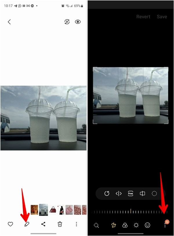 Samsung Gallery Edit Photo