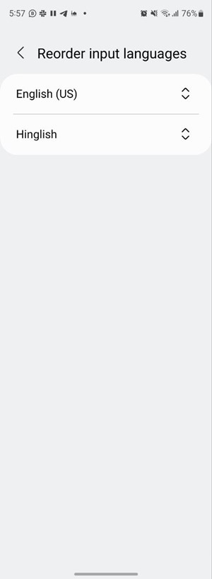 Samsung Keyboard Language Default